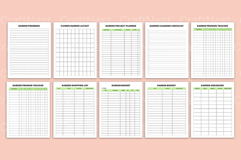 Gardening KDP: Creative Designs for Your Publishing Needs - CraftNest - Digital Crafting and Art