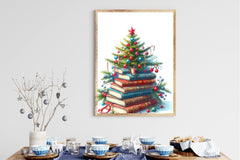 Christmas Books Tree Clipart Bundle - CraftNest - Digital Crafting and Art