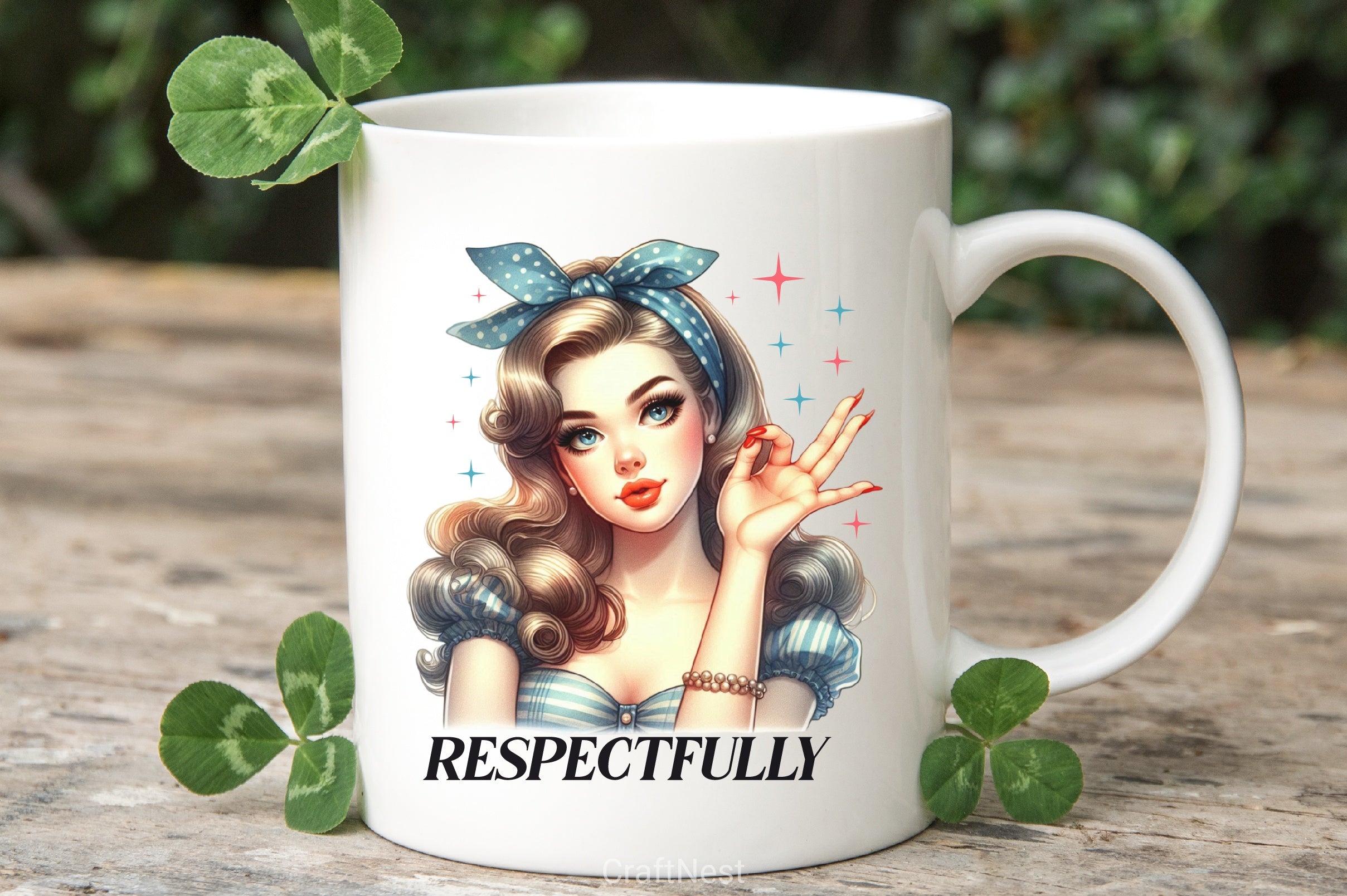 Vintage Girl Clipart Bundle - CraftNest - Digital Crafting and Art