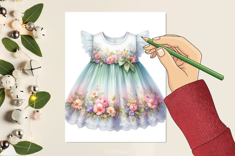 Pastel Baby Clothes Clipart Bundle - CraftNest - Digital Crafting and Art