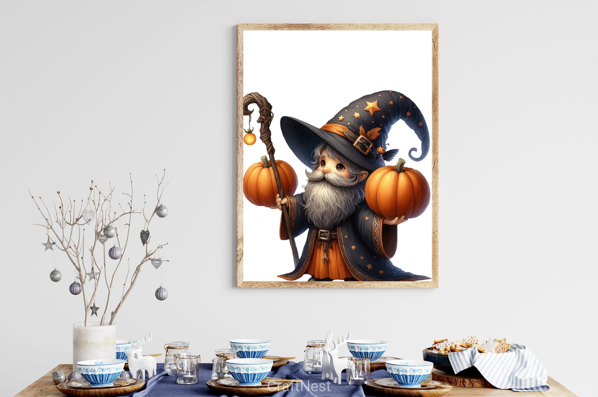 Wizard Pumpkins Clipart Bundle - CraftNest - Digital Crafting and Art
