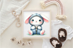 Cute Zipper Animal Clipart Bundle - CraftNest - Digital Crafting and Art