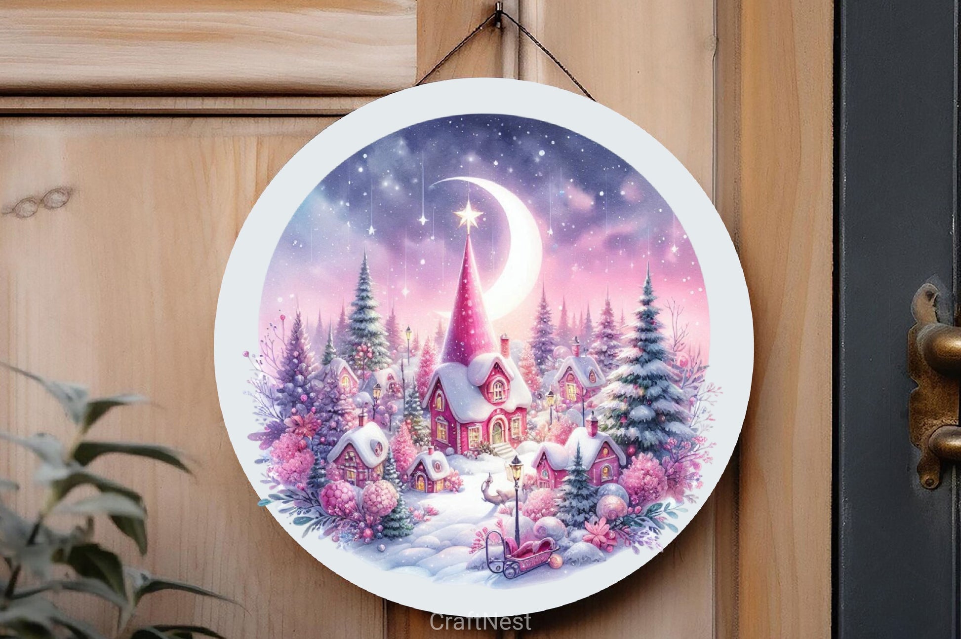 Christmas Gnome Houses Clipart Bundle - CraftNest - Digital Crafting and Art