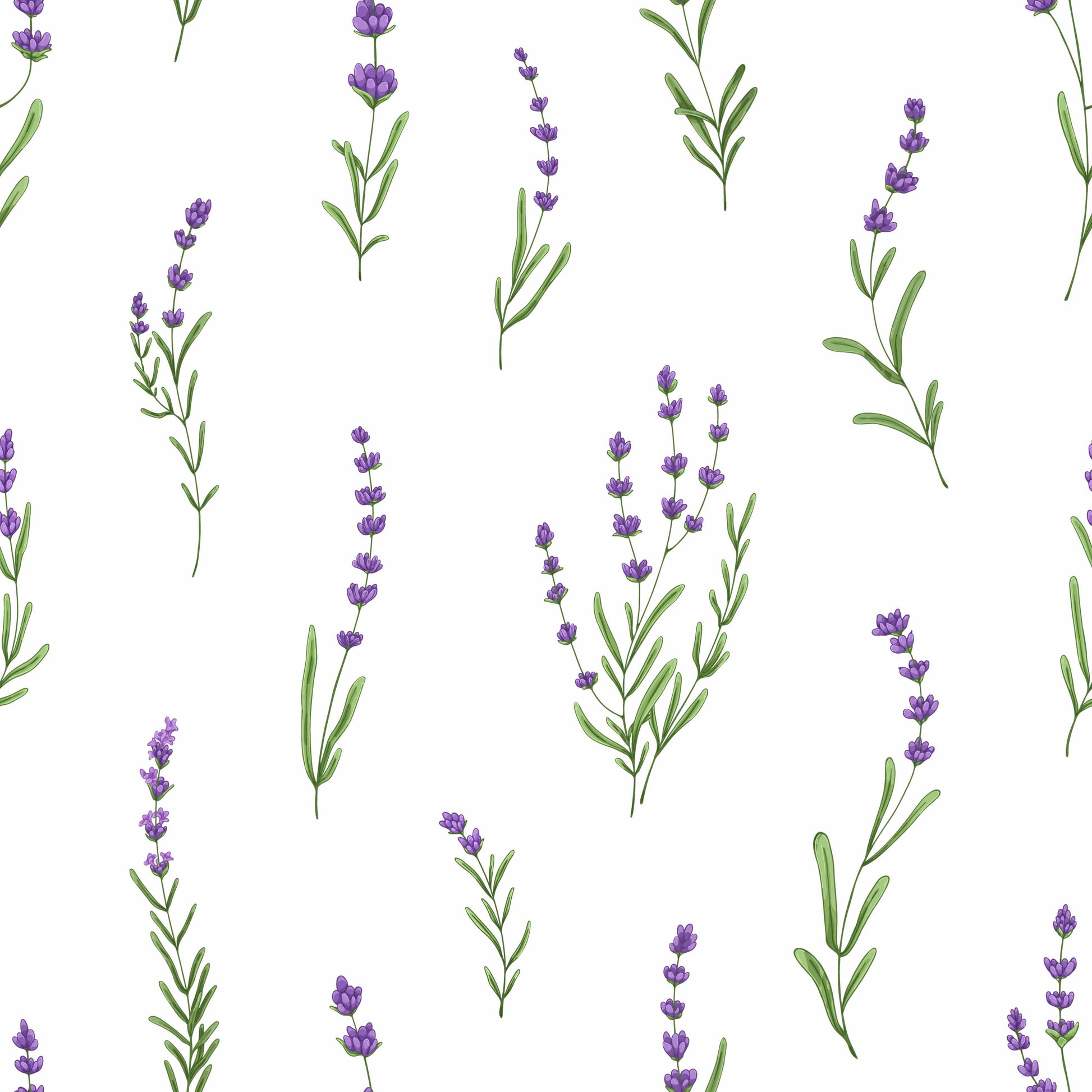 Lavender Seamless Digital Paper - CraftNest - Digital Crafting and Art