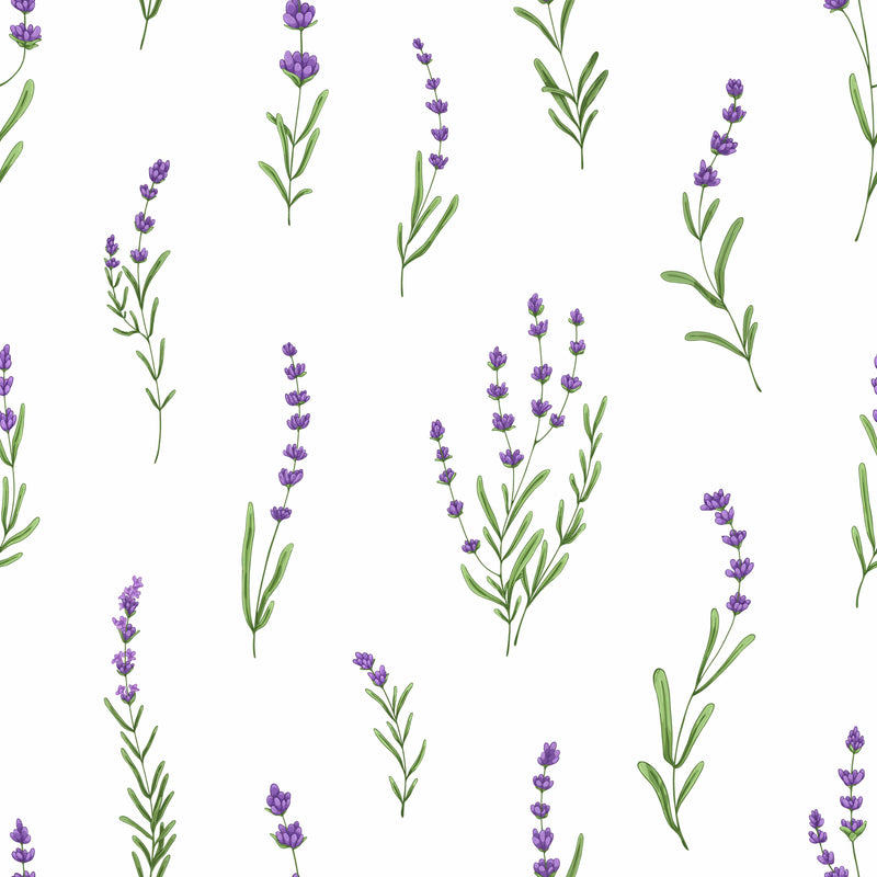 Lavender Seamless Digital Paper - CraftNest - Digital Crafting and Art