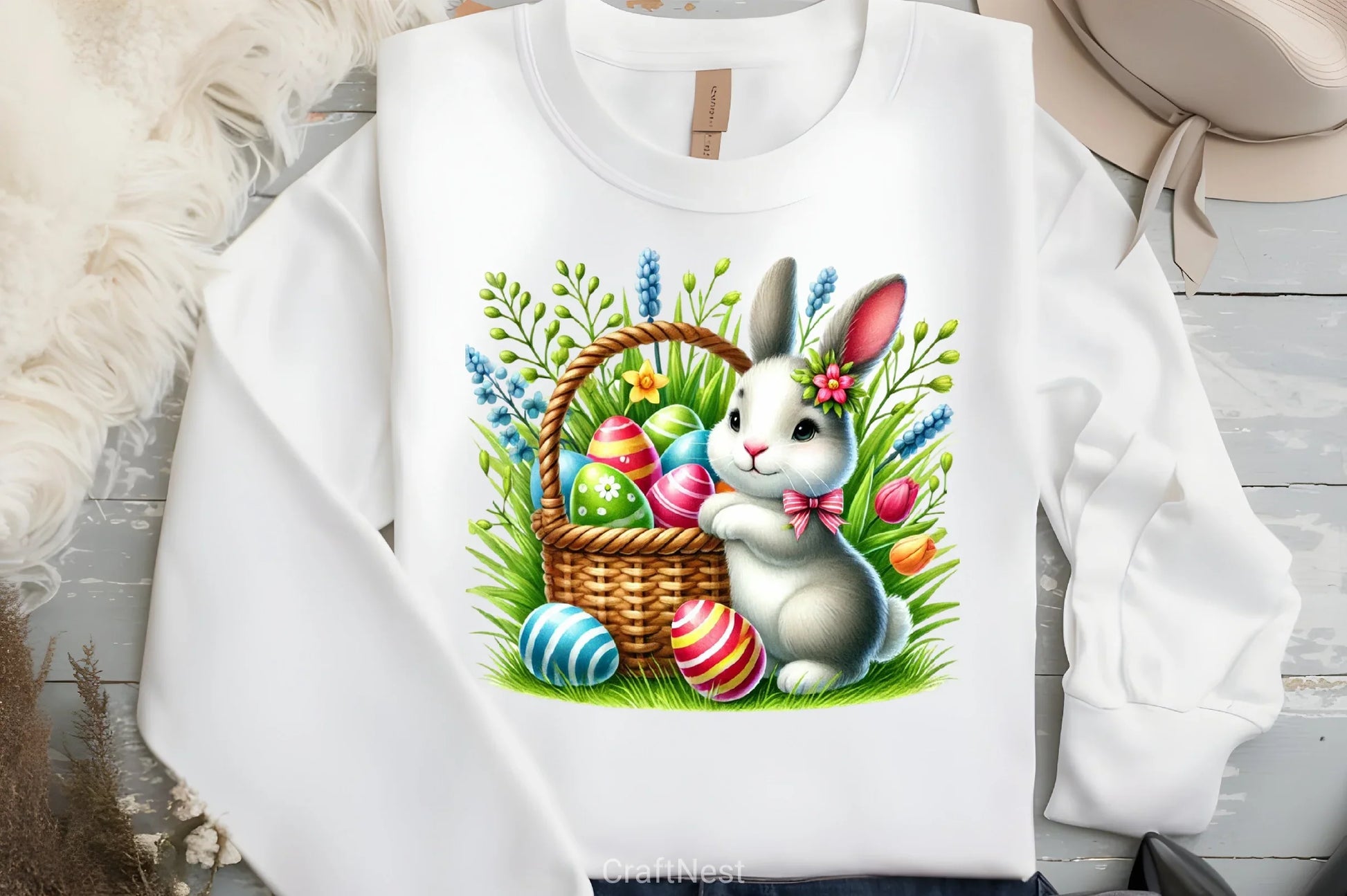 Easter Bunny Clipart Bundle 32 - CraftNest - Digital Crafting and Art