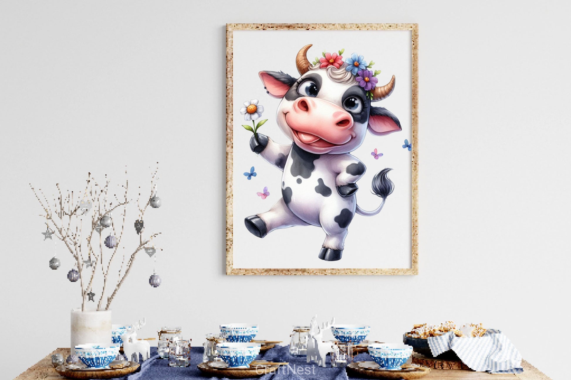 Funny Cute Cow Clipart Bundle - CraftNest - Digital Crafting and Art