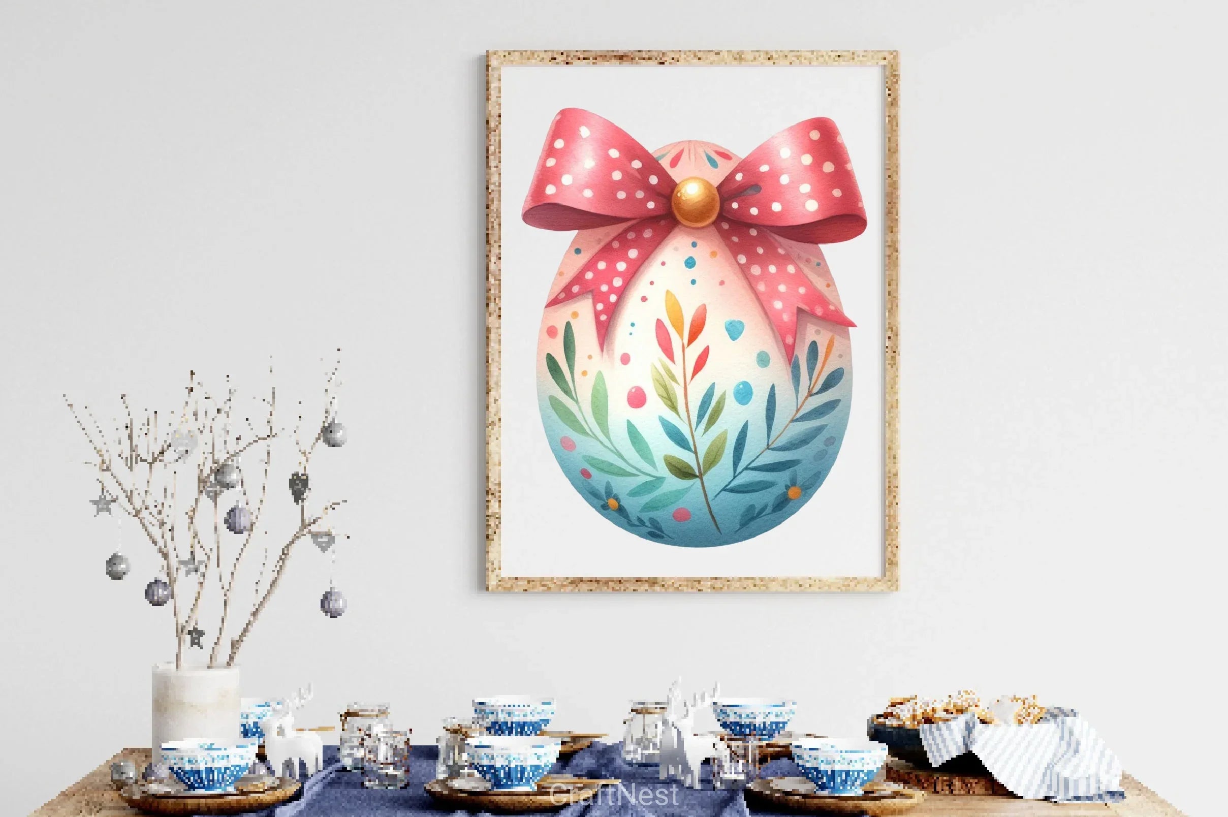 Easter Eggs Clipart Bundle 3 - CraftNest - Digital Crafting and Art