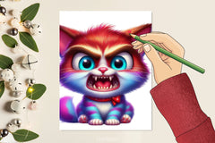 Angry Cat Clipart Bundle - CraftNest - Digital Crafting and Art