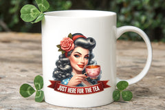 Just Here For The Tea Clipart Bundle 2 - CraftNest - Digital Crafting and Art