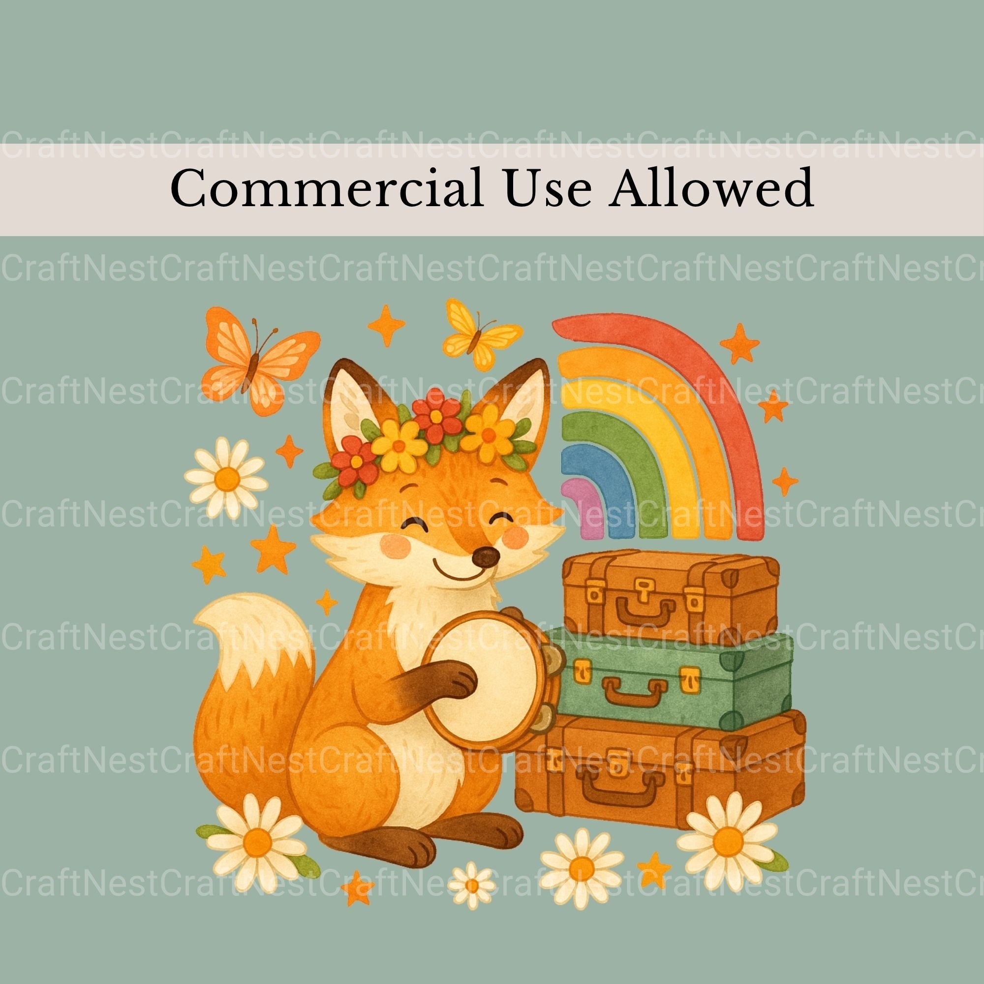 Retro Groovy Clipart Bundle 3 - CraftNest - Digital Crafting and Art