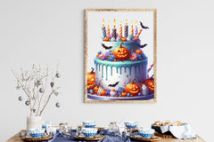 Halloween Party Cake Clipart Bundle 2 - CraftNest - Digital Crafting and Art