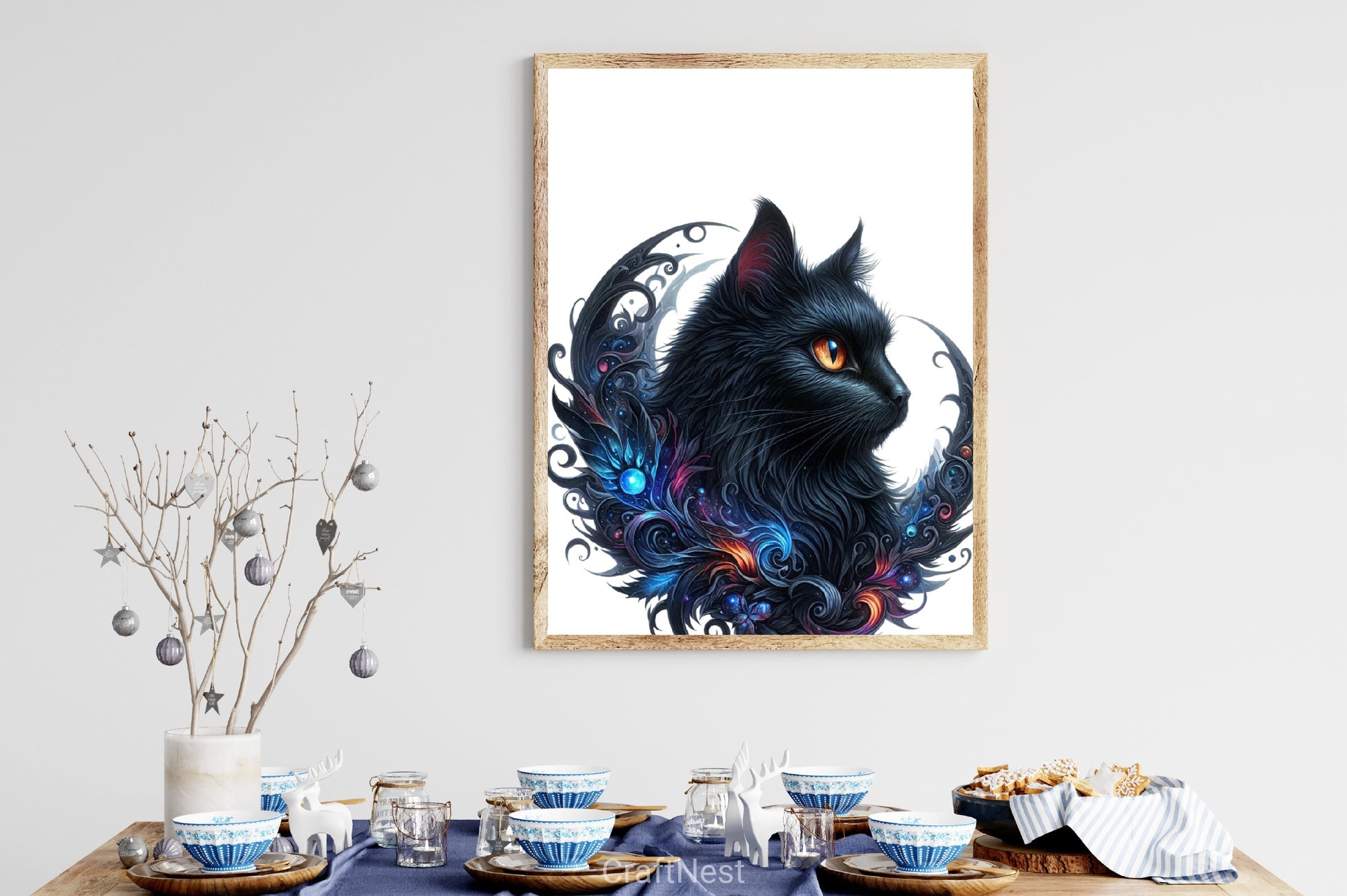 Dark Fairy Cat Clipart Bundle - CraftNest - Digital Crafting and Art