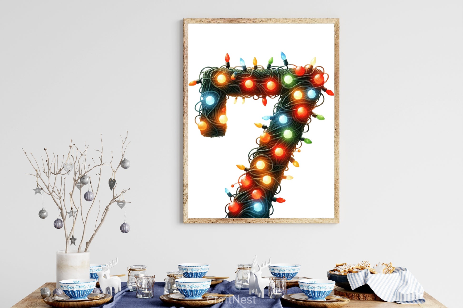 Christmas Alphabet Clipart Bundle 6 - CraftNest - Digital Crafting and Art