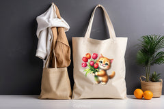 Cat Flower Clipart Bundle - CraftNest - Digital Crafting and Art