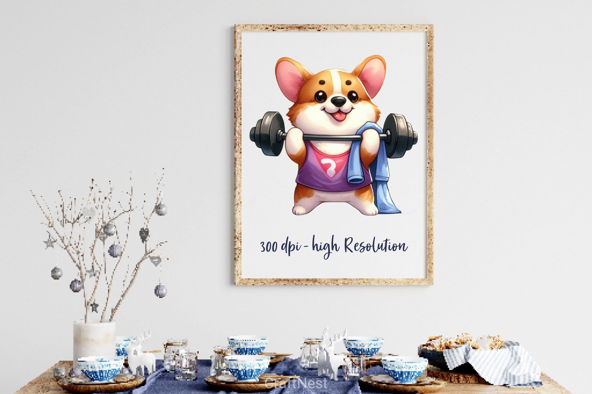Cute Corgi Dog Funny Dog Clipart Bundle - CraftNest - Digital Crafting and Art