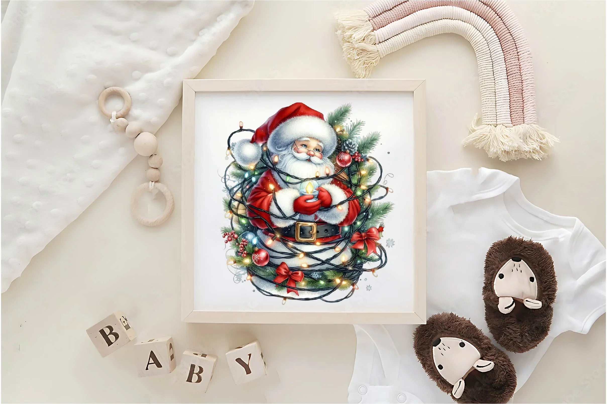 Santa Claus Clipart Bundle 2 - CraftNest - Digital Crafting and Art