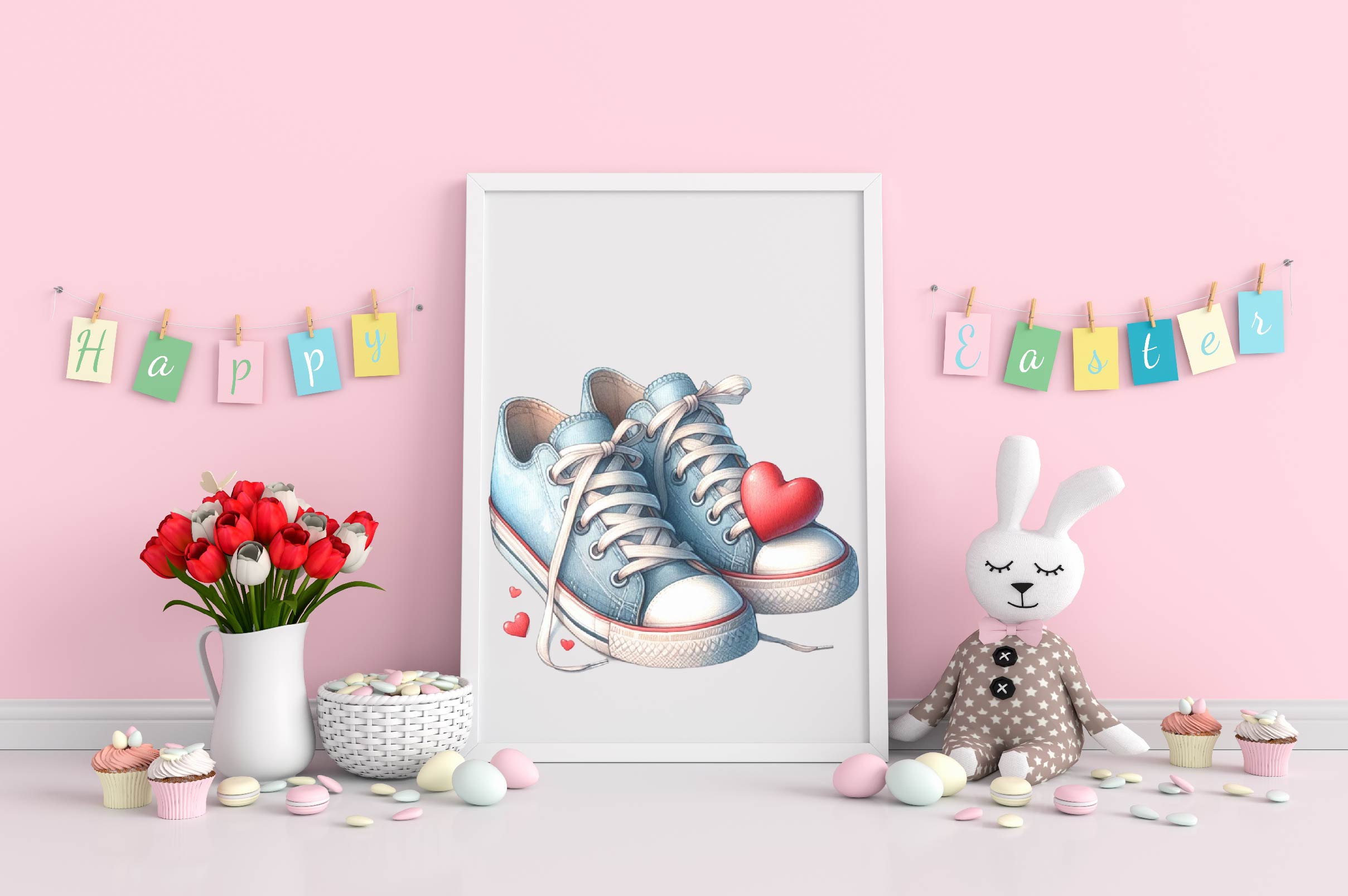Sneakers Clipart Bundle - CraftNest - Digital Crafting and Art