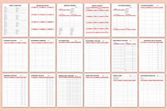 Budget Management Organizer - CraftNest - Digital Crafting and Art
