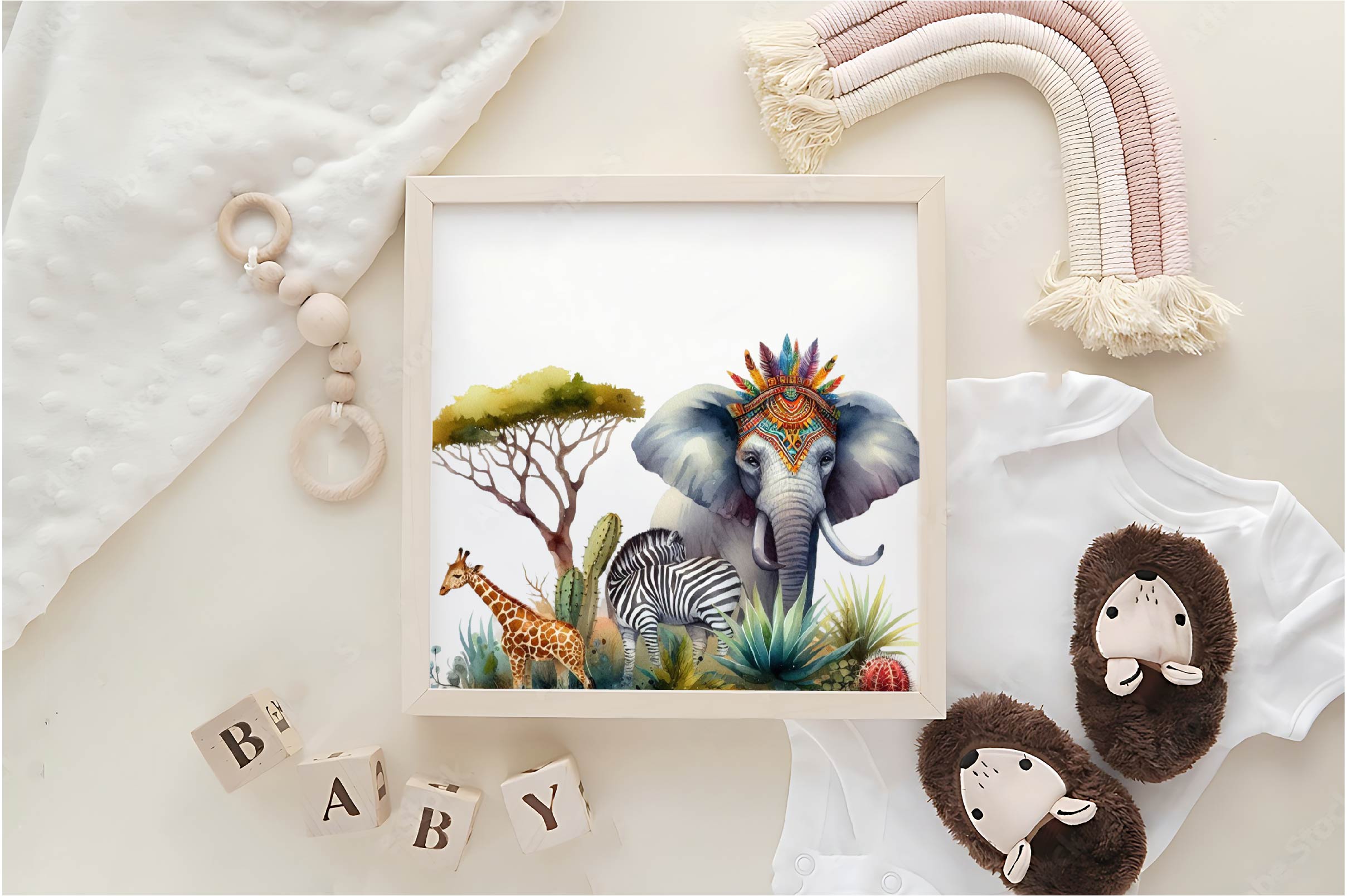 African Animals Clipart Bundle - CraftNest - Digital Crafting and Art