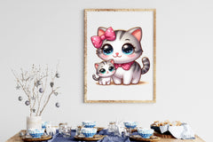 Mama And Baby Animals Clipart Bundle - CraftNest - Digital Crafting and Art