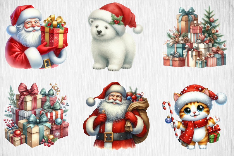 Christmas Clipart Bundle 6 - CraftNest - Digital Crafting and Art