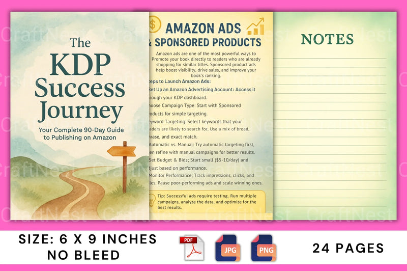 The KDP Success Journey - CraftNest - Digital Crafting and Art
