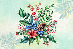 Poinsettia Leaves Clipart Bundle - CraftNest - Digital Crafting and Art