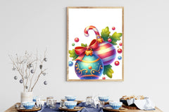 Christmas Ornaments Clipart Bundle - CraftNest - Digital Crafting and Art