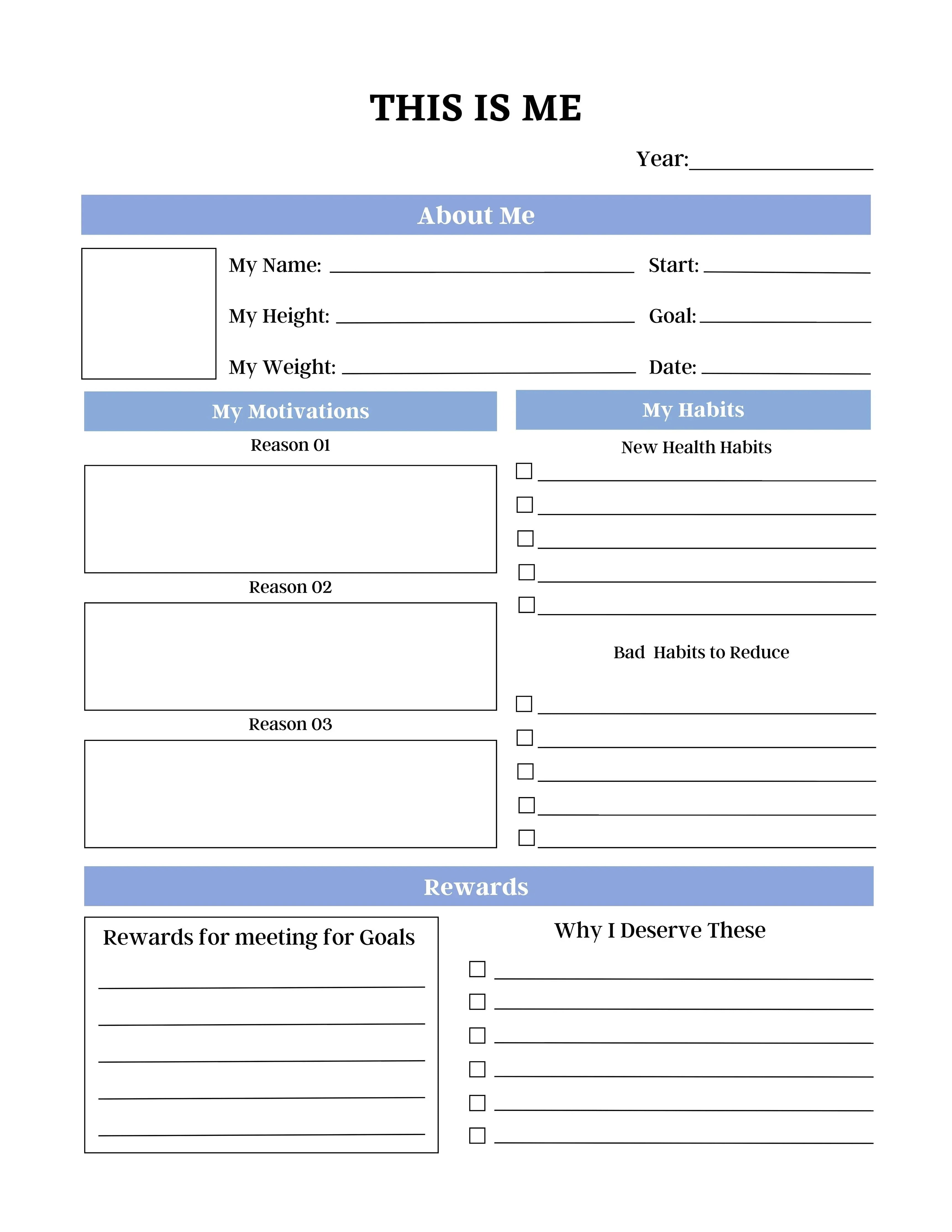 Fitness Planner KDP Planner - CraftNest - Digital Crafting and Art