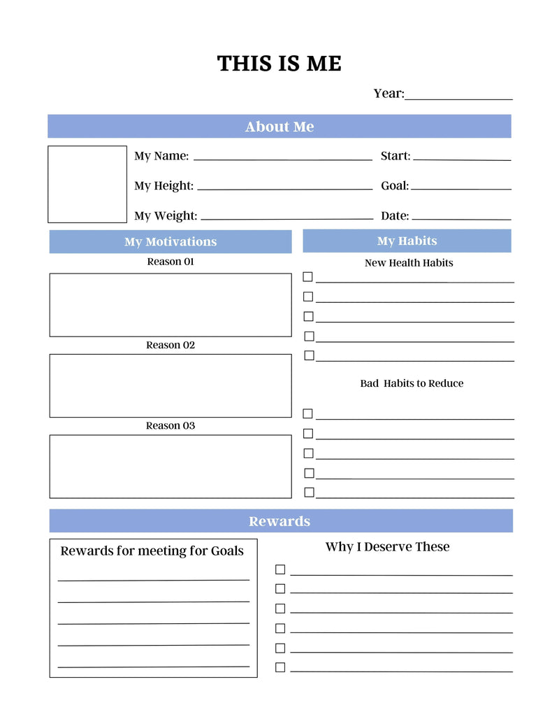 Fitness Planner KDP Planner - CraftNest - Digital Crafting and Art