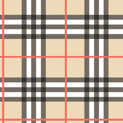 Fall Tartan Seamless Digital Paper - CraftNest - Digital Crafting and Art