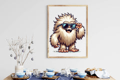 Cute Yeti Clipart Bundle 1 - CraftNest - Digital Crafting and Art