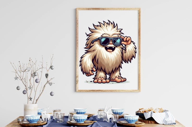 Cute Yeti Clipart Bundle 1 - CraftNest - Digital Crafting and Art