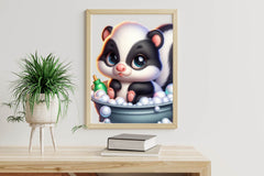 Playful Animals In Bubble Baths Clipart Bundle - CraftNest - Digital Crafting and Art