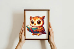 Cute Animals Reading A Book Clipart Bundle - CraftNest - Digital Crafting and Art