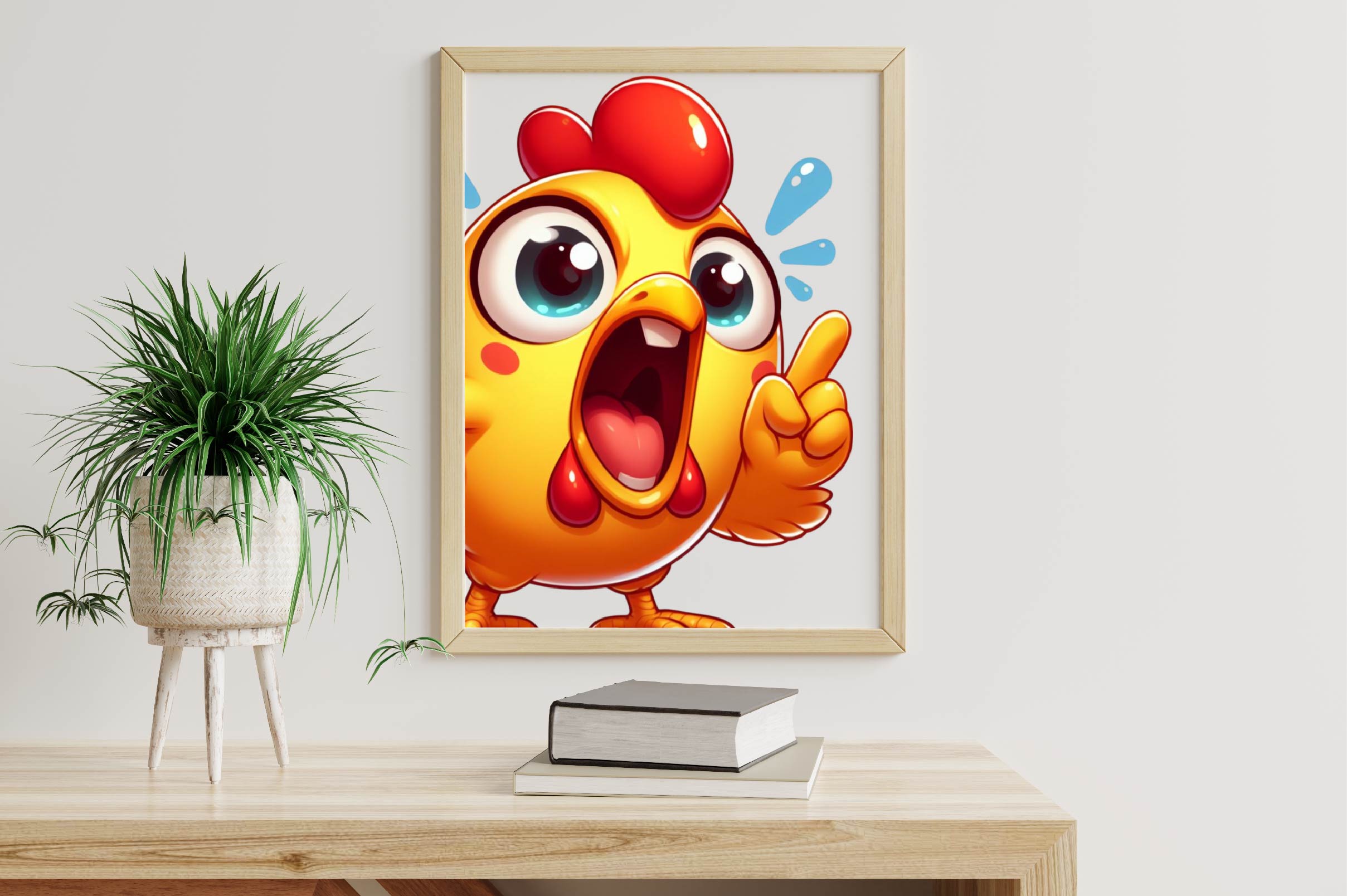 Funny Chicken Face Clipart Bundle - CraftNest - Digital Crafting and Art
