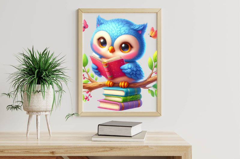 Spring Owl Clipart Bundle - CraftNest - Digital Crafting and Art