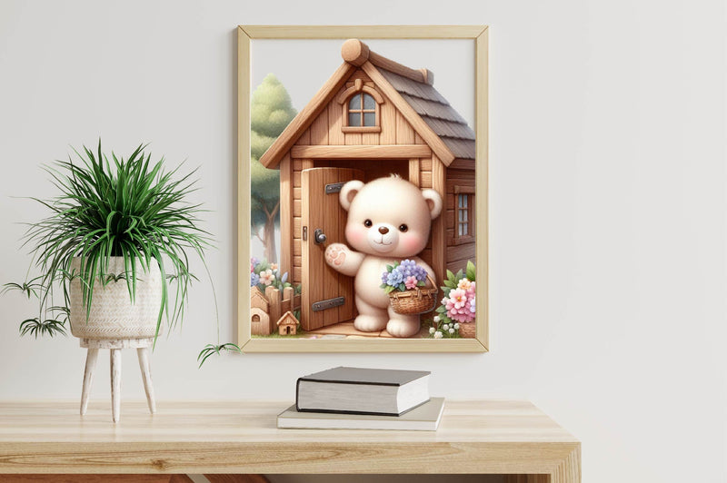 Teddy Bears Spring Clipart Bundle - CraftNest - Digital Crafting and Art