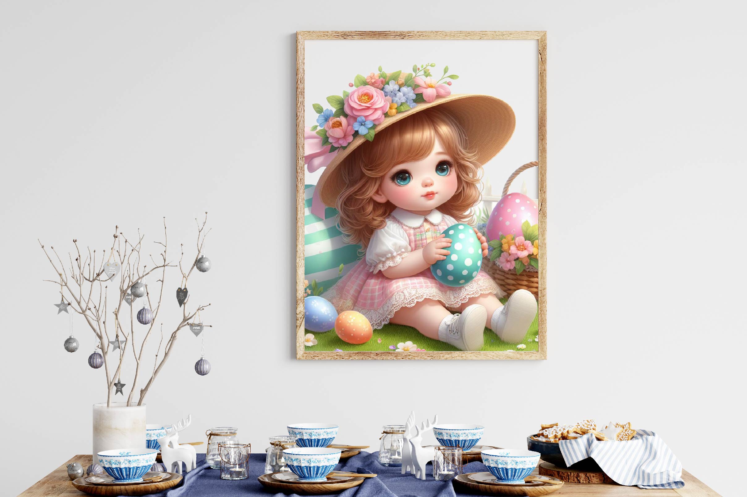 Easter Girl Clipart Bundle 1 - CraftNest - Digital Crafting and Art