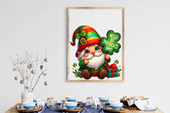 Hello St Patrick's Day Gnomes Clipart Bundle - CraftNest - Digital Crafting and Art