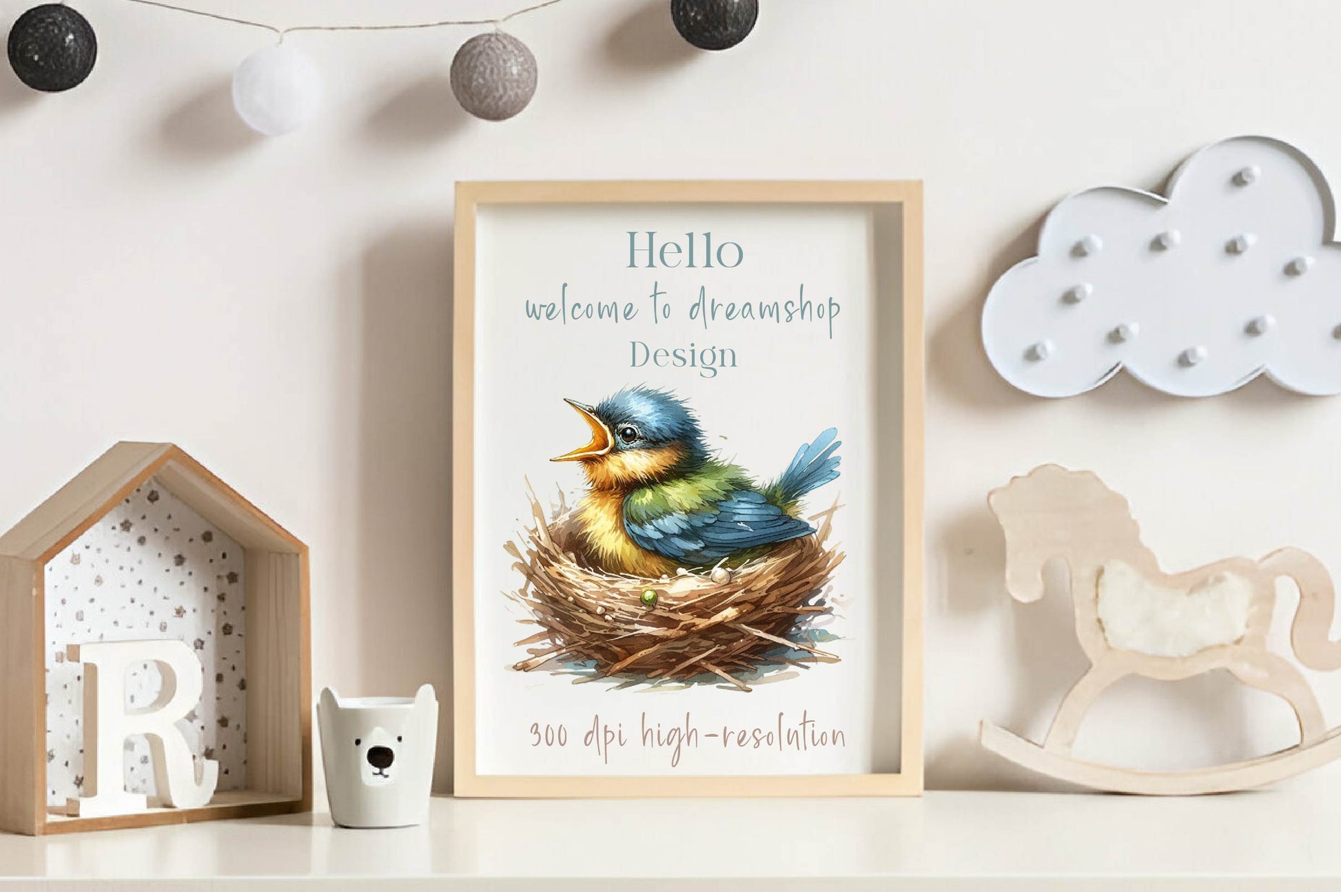 Bird Nest Clipart Bundle 1 - CraftNest - Digital Crafting and Art