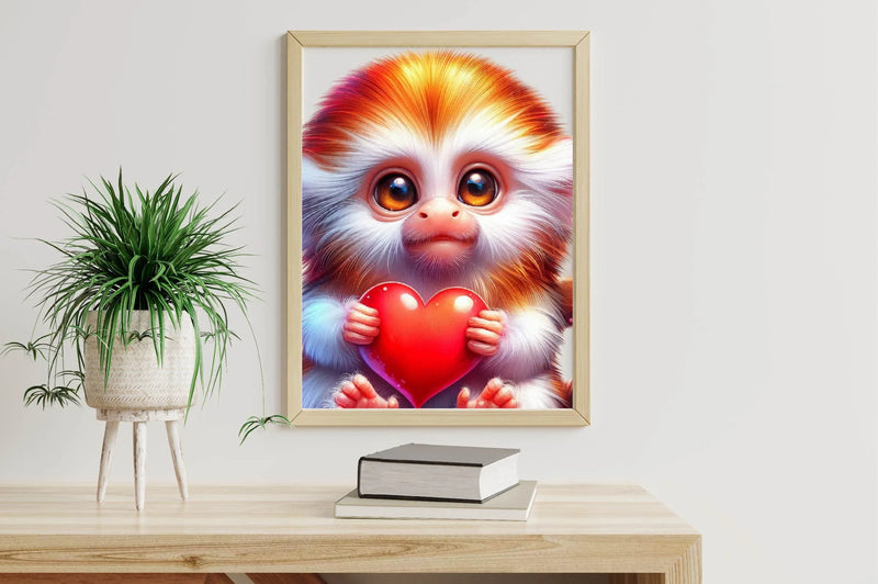 Cute Tamarin Clipart Bundle - CraftNest - Digital Crafting and Art