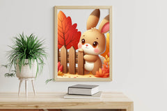 Cute Autumn Bunny Clipart Bundle - CraftNest - Digital Crafting and Art