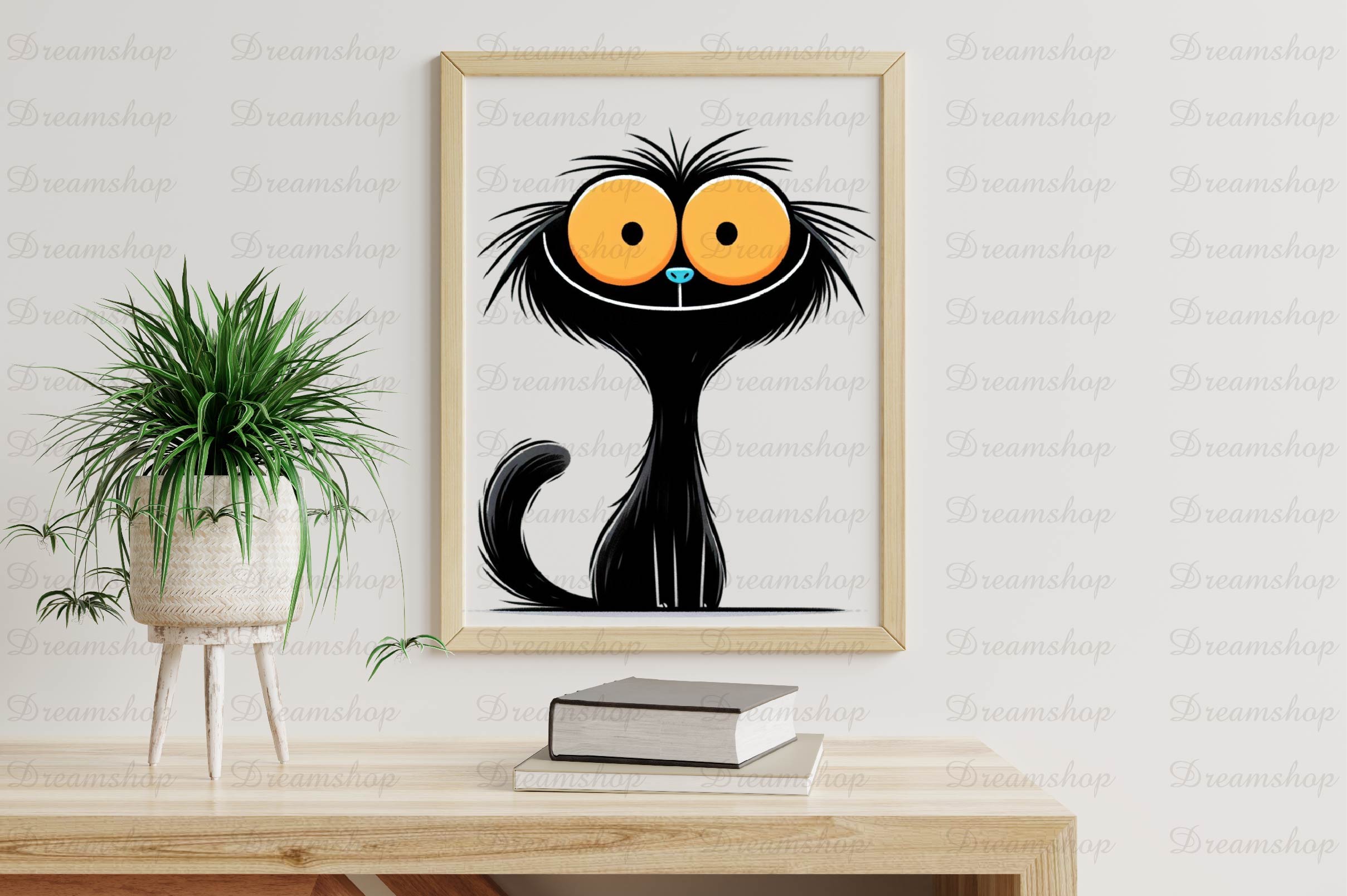 Funny Quirky Black Cats Clipart Bundle - CraftNest - Digital Crafting and Art