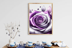 Purple And Silver Floral Clipart Bundle - CraftNest - Digital Crafting and Art