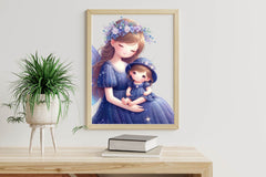 Mother And Baby Fairy Clipart Bundle - CraftNest - Digital Crafting and Art