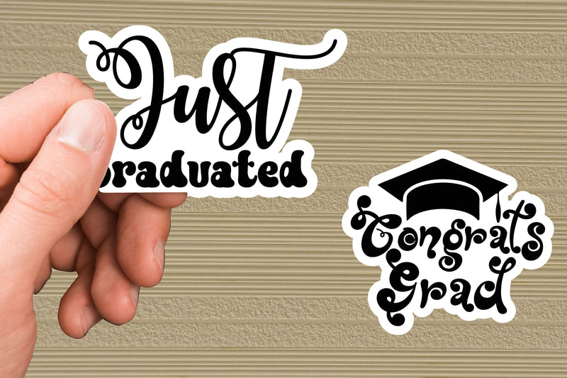 Graduation Sticker Bundle - CraftNest - Digital Crafting and Art