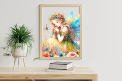 Cute Fairy Clipart Bundle - CraftNest - Digital Crafting and Art