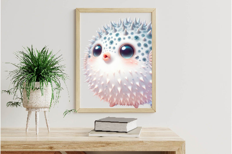Puffer Fish Clipart Bundle - CraftNest - Digital Crafting and Art